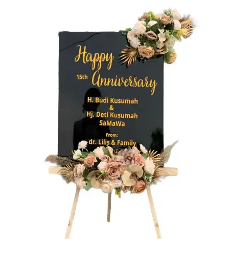 Papan Bunga Akrilik Kenderan